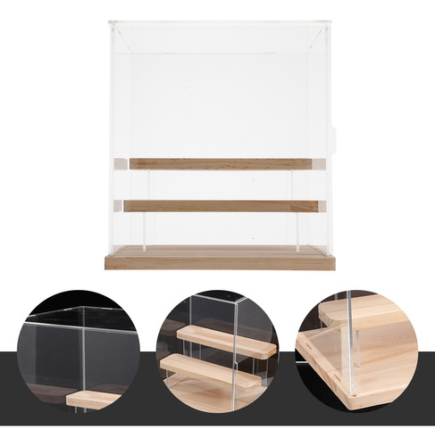 Caja De Almacenamiento De Figuras De Acrílico Simple