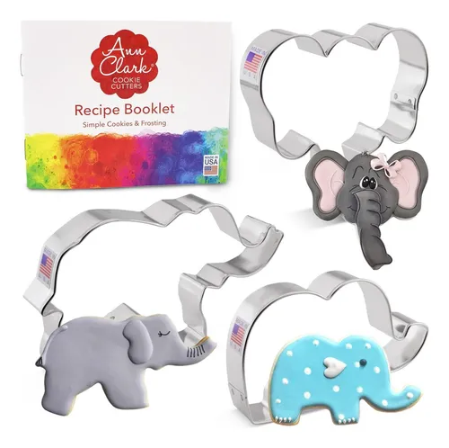 comprar Elephants Cookie Cutters 3-pc Set En Los Ee Uu Por Ann De