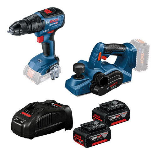 Combo Paga Menos Bosch 18v Taladro + Cepillo