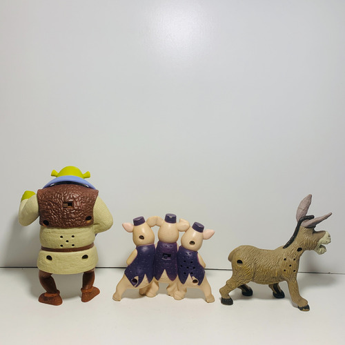 Shrek 4 Mcdonalds 2010 Colección Completa - 10 Muñecos (Usado)