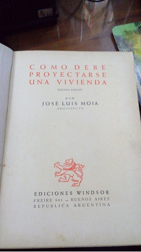 Libro Como Debe Proyectarse Una Vivienda