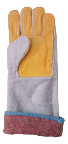 Guantes Soldador Matachispa Refuerzo En Vaqueta ( 1 Par )