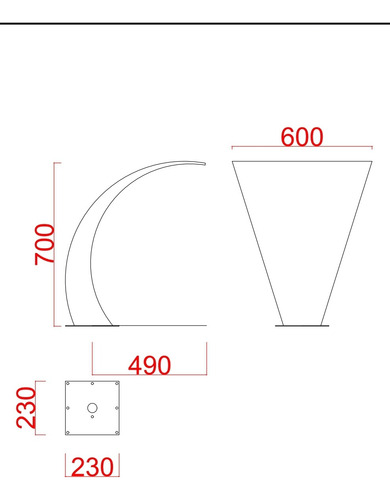 Cascada De Acero Inoxidable Para Piscinas Palma 60cm