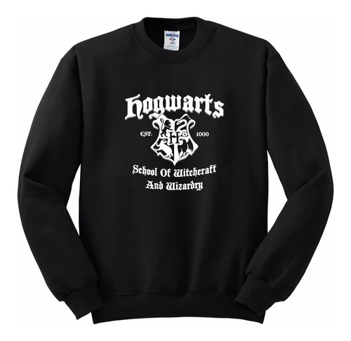Sudadera Hogwarts Escudo Escuela Desde Unisex Harry Potter 