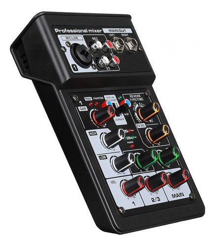 A Dj Audio Mixer Sound Board Console System Interface 48v