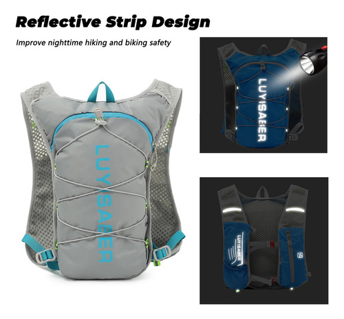 Bx Mochila Hydion Vest Para Correr, Hacer Senderismo O