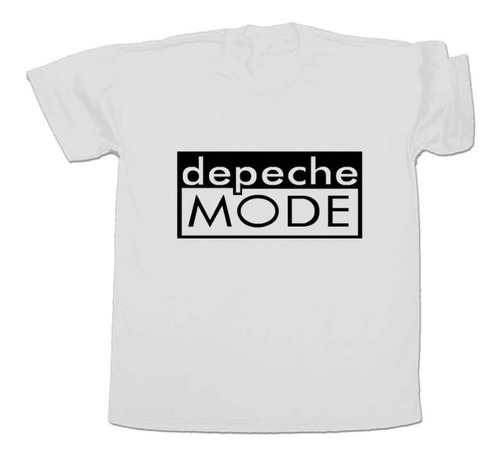 Remera Depeche Mode Unisex Algodón Rock 