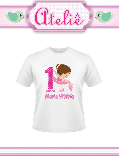 Camiseta Personalizada Bailarina