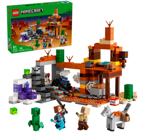 Juguete Lego Minecraft The Badlands Mineshaft