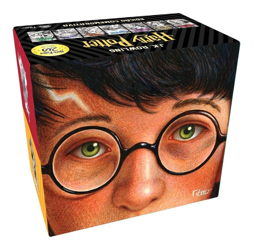 Livro Box Harry Potter Edição Comemorativa 20 Anos 7 Livros