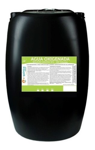 Tratamento Sem Cloro Pisc  Água Oxigenada 200 Volumes 50 Lts