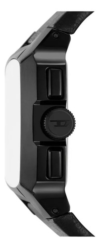 Reloj Dz4645 para Hombre correa de cuero Color Negro Diesel