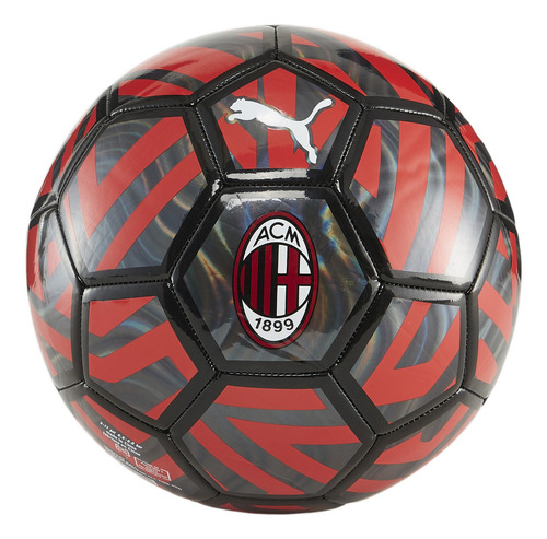 Balón De Futból Soccer Puma Ac Milan Color Negro 5