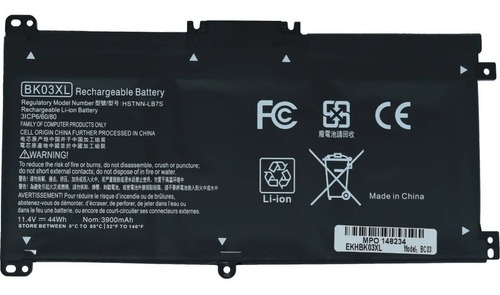 Bateria Para Hp Pavilion 14-ba 916366-421 916366-541 Bk03xl