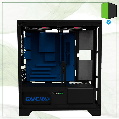 Gabinete Gamer Gamemax H602 Hero Micro Atx Fan 120mm Blue