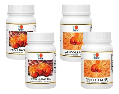 Imagen 1 de 1 de Ganoderma Dxn Ganocelium + Reishi Gano - Pack De 4