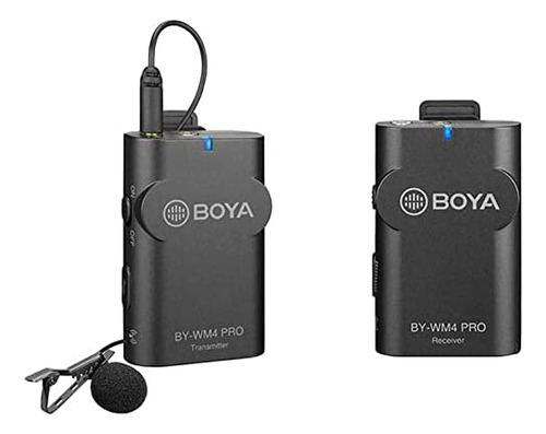 Boya Micrófono Inalámb Duo Lavalier De 2,4 Ghz By-wm4 Pro-k1
