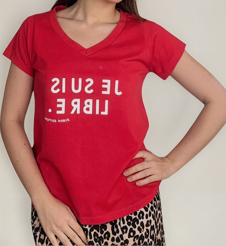 Remera Zueka Je Suis Para Mujer - Estilo Y Comodidad