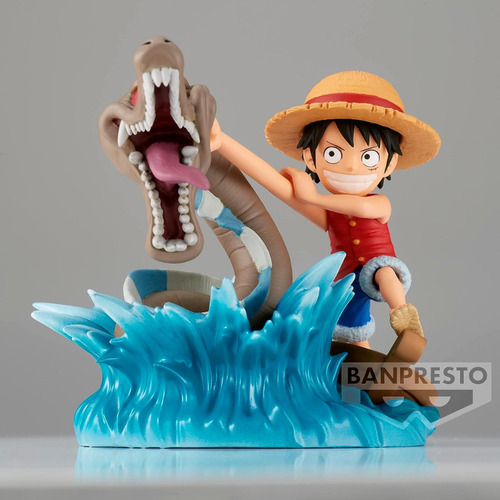 Figura Wcf Luffy V/s Sea Monster Log Stories One Piece