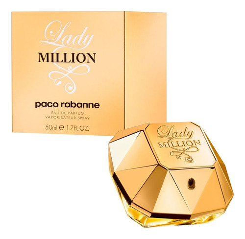 Perfume Paco Rabanne Lady Million Edp 50ml Original