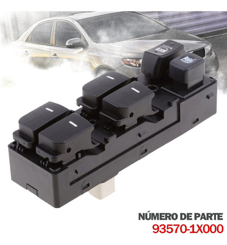 Control Maestro Vidrios Para Kia Forte Cerato 2009-2013