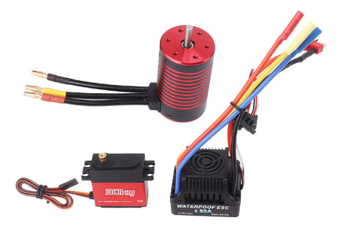 Motor Sin Escobillas 3660 80a Smart Esc T Macho 30 Kg Rc