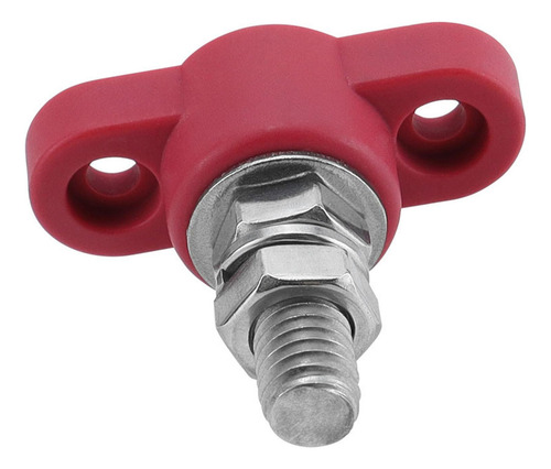 M10 Terminal Block Stud 3/8inch Power Unit Junction Vermelho