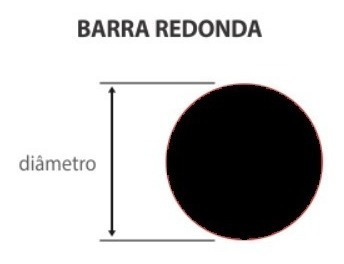 Barra Redonda Cobre Puro Eletrolítico 5/8 (15,8mm) X 1mt 2pç