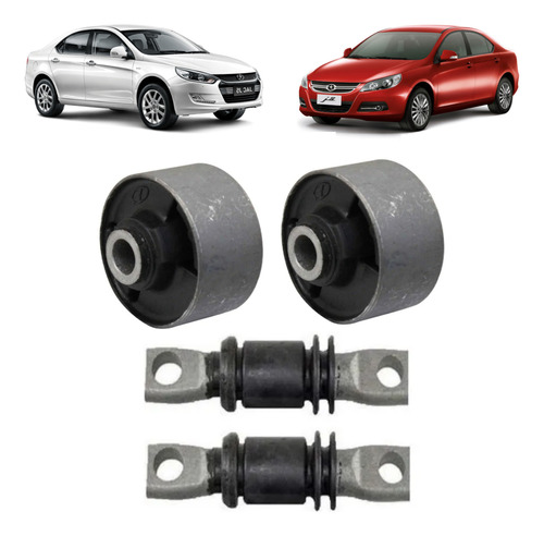 Kit De Buchas Balança Suspensão Dianteira Jac J5 J6 Elantra