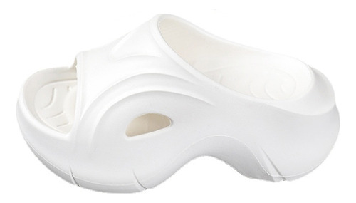 Sandalias Blancas Mujer Zapatos De Plataforma Antiderrapante
