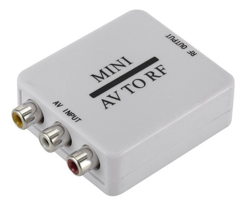 Para Cabo De Vídeo Composto Rca/a/v Para Rf/coaxial/coaxial