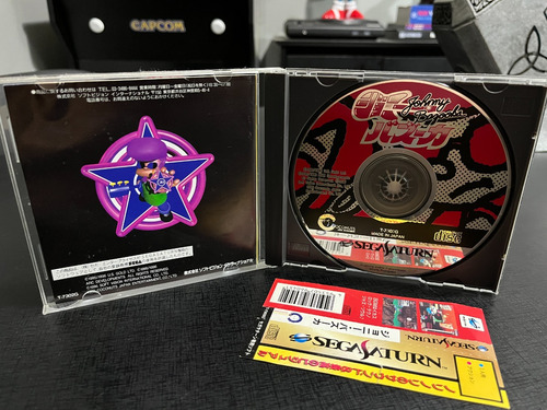 Johnny Bazooka Sega Saturn Original Completo (Usado)