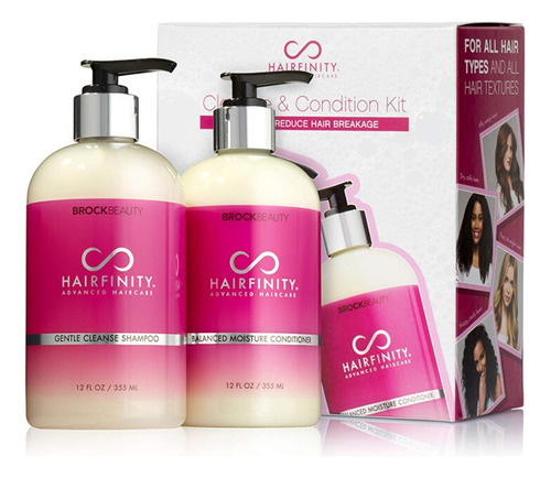 Hairfinity Kit De Limpieza Y Acondicionamiento  Biotin S.