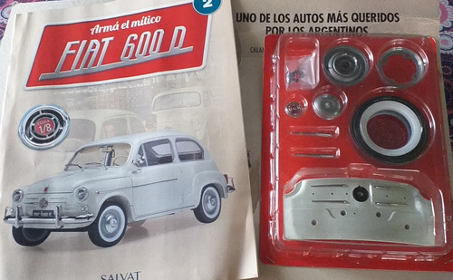 Auto De Colección Fiat 600 P/armar
