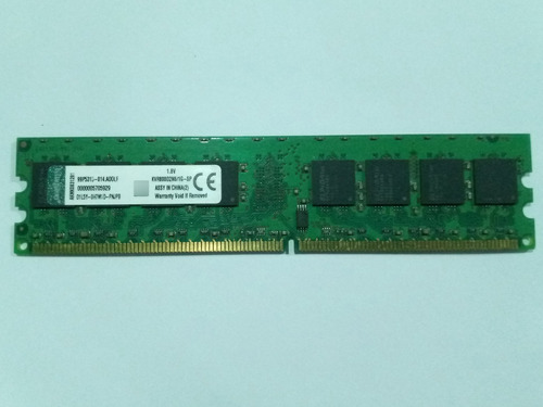 Memoria Ram Ddr2 1gb Kvr800 1.8v Kingston Pc Escritorio