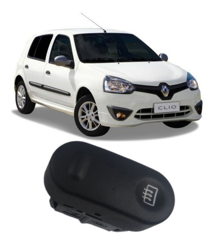 Botão Desembaçador Renault Clio