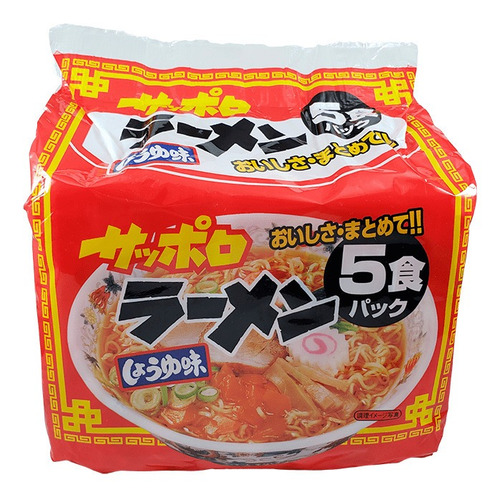 Macarrão Sabor Shoyu Lamen 410g 5 P - Japão