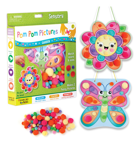 Creativity For Kids Imgenes De Pompones De Jardn: Mariposa Y