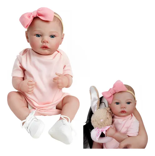 Muñeca Bebe Reborn Cuerpo Completo Silicona-envío Ya!