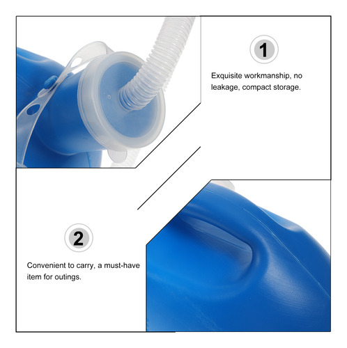 Biberón Para Orinal Masculino De 1 Pieza, Práctico Y Durader