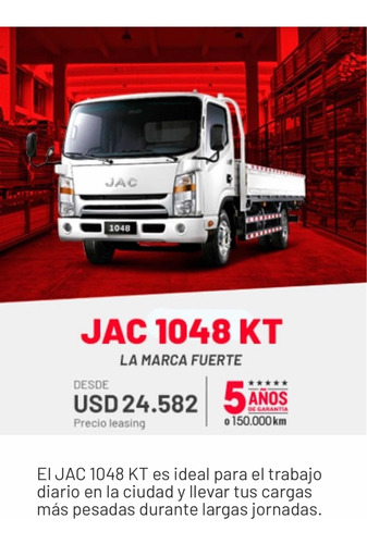 Jac 1035 0km! Amaya Propios