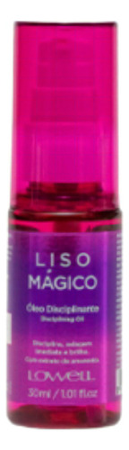 Kit Liso Mágico Lowell Shampoo E Óleo Cabelo Liso E Sedoso