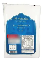 Comprar Sal Marinho De Mossoró Integral Com Iodo Al Andaluz 1kg