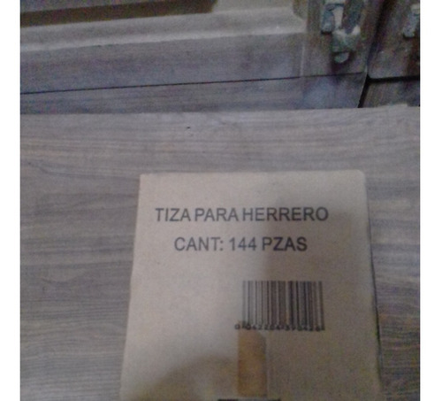 Tiza Blanca Para Herrería Caja De 144 Pzas.