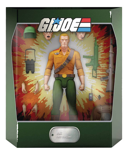 Super7 Gi Joe Ultimates: Figura De Accin De Duke