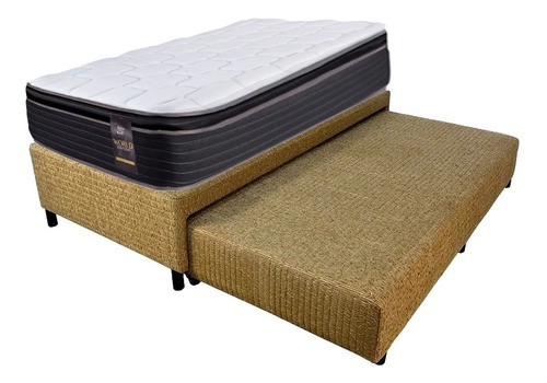 Somier Divan Cama Carro 90 X 190 Colchon King Koil Finesse