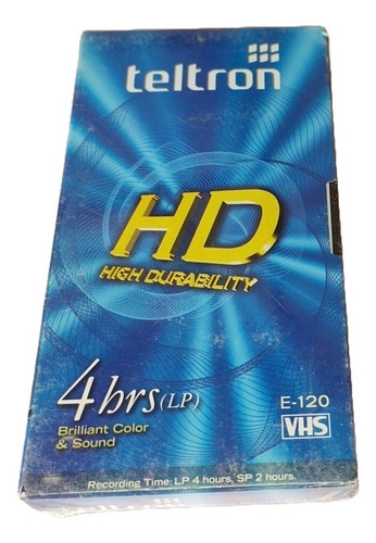 Video Cassette Virgen Teltron  4hrs (lp) Hd E-120