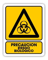 Comprar Señalamiento Precaución Riesgo Biológico 25x35