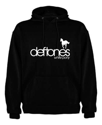 Buzo Canguro Deftones White Pony Unisex