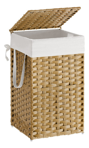 Cesta Para Lavanderia Con Tapa Capacidad De 65l Litros